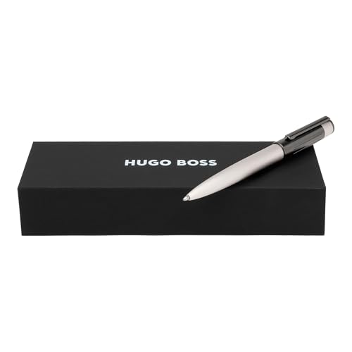 Bolígrafo Gear Ribs Chrome de BOSS Hugo con acabado cromado elegante 5