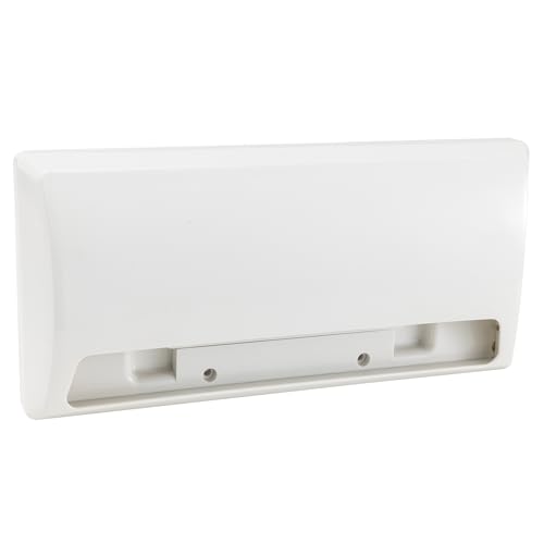 HENG'S INDUSTRIES J116AWH-CN White Exhaust Cover Assembly (Closing Damper)