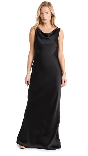 Norma Kamali Women's Maria Gown, Black, M