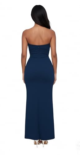 Image of LightlyKiss Women's Bodycon Wedding Guest Dress Formal Cocktail Party Evening Gown