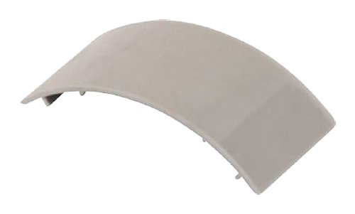 TRUSCO(トラスコ) 配線カバーコネクターエンドタイプ 幅50 グレー TRD50E-GY