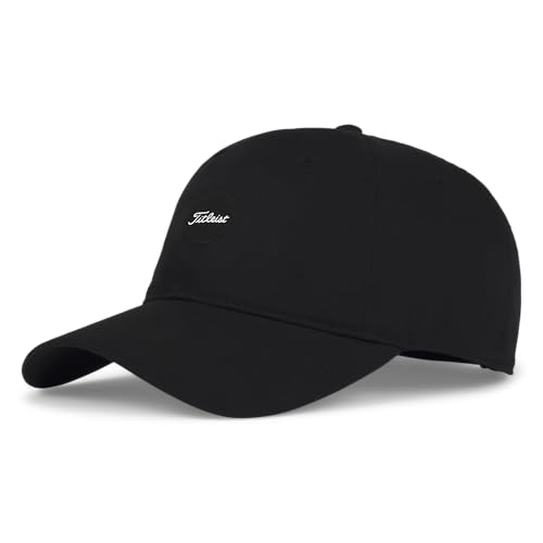 Titleist Montauk Lightweight Golf Cap Adjustable Black/White