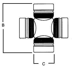 New Steel Driveshaft,Any Length,27-69",With 28 Spline Yoke & U-Joints,Street Rod #TOP3
