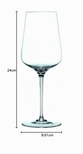 Foto von Nachtmann Rotweingläser 550 ml, 4 Stück, ViNova, 98073, Weingläser aus Kristallglas, Rotwein Gläser spülmaschinenfest