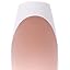 02 S - Coffin White French in Brown Base