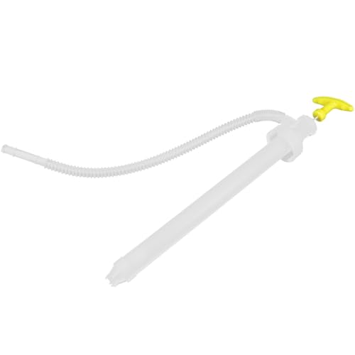 Gadpiparty Bomba Manual Portátil para Transferencia de Combustible y Agua Manguera Resistente para Sector Automotriz E Industrial