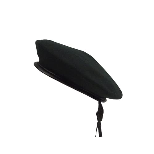 Rothco Monty Wool Beret, Black, Large #TOP8
