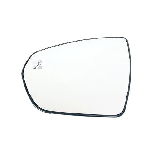 Para Peugeot 3008 5008 SUV 2017 2018 2019 2020 2021 2022 2023 Espejo Cristal Calefactado Gran Angular Con Advertencia Punto Ciego Vidrio espejo puerta lateral(Blind spot L)