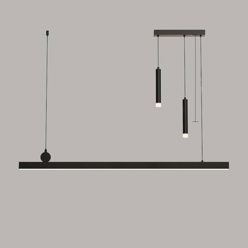 Luminaires suspendus à intensité variable avec hauteur réglable pour îlot - 2
