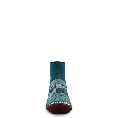 Elite Mountain Heritage Wool Ankle Socks for Running by Minus332