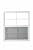 24 x 27 White Flush Mount Window, Great for Sheds, Playhouses, Barns, and Garages!