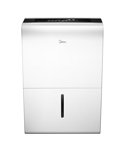 El Mejor Listado de Lavasecadoras Midea los 10 mejores. 42 Midea MDP50C1ESP Deshumidificador 50 pintas, 110v, Blanco