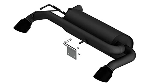 Borla - 21-22 Ford Bronco 2.7L V6 4WD S-Type Axle Back Exhaust w/Black Coated Tips (11977CB)