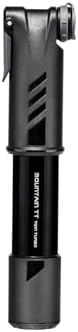 Topeak Mountain TT Twin Turbo Pump, 120 Psi/ 8.3 Bar, Fits Presta, Schrader, and Dunlop Valves
