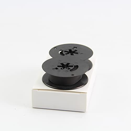 Smith Corona Corsair Deluxe Typewriter Ribbon - Black/Red On Small 1 5/8" Spools