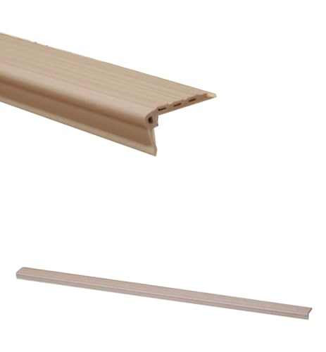 川口技研 階段用すべり止め ノンスリップ 滑落防止 転倒防止 長さ670mm 滑り止め 階段 パッケージレス品 スベラーズ ベージュ 【14本セット】