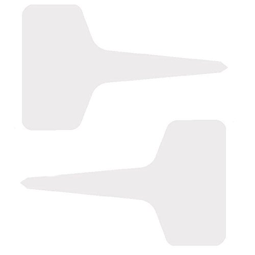 Marque-plante,Marqueurs De Type T Pour Plante En Plastique Gris, 100