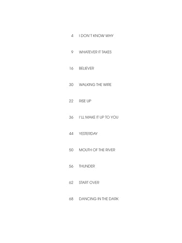 Imagine Dragons - Evolve: Piano Vocal Guitar Songbook | Sheet Music Collection from Billboard Chart Album | 11 Pop Rock Hits for Singers and Pianists | Believer Thunder and More - Image 2