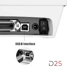 Image of D25 USB 2.0 High Speed Printer Scanner Cable A Male to B Male Printer Cable For HP LaserJet M1005 MFP Printer (3 METER)