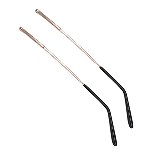 Pièces de rechange pour lunettes en or rose à double espacement 1mm pour ajustage optique
