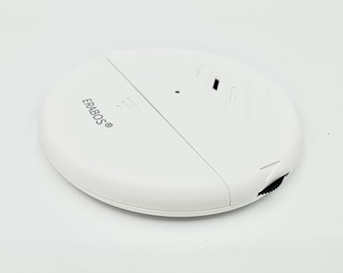 ERABOS® Premium-Glasbruchalarm GX100 | von Polizeibeamten gegründet | kein FEHLALARM mehr | Profi-Glasbruchmelder | Einbruchschutz mit Fensteralarm