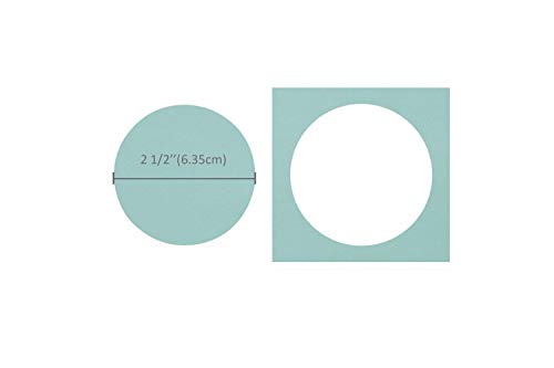 Bira Craft 2.5 inch Circle Lever Action Craft Punch for Paper Crafting Scrapbooking Cards