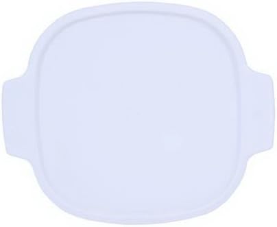 Corningware StoveTop Tapa de plástico blanca de 2 cuartos de galón  3 cuartos #A-2-PC (se adapta a platos de vidrio Corningware A-2-B y A-3-B)