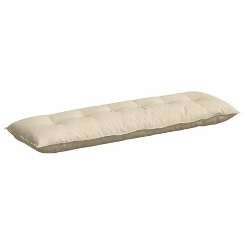Coussin de dossier dehoussable avec fermeture eclair creme - 3