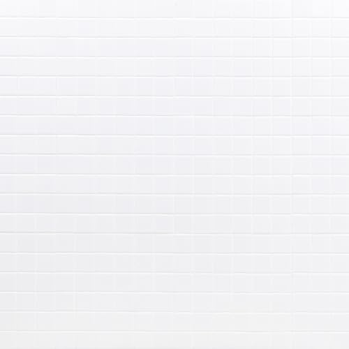 MSI White 12 in. x 12 in. Polished Porcelain Mosaic