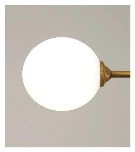 Mitigeur de cuisine LED en cuivre or | Robinet suspendu design - 4