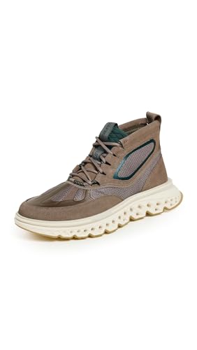 Cole Haan Mens 5.Zerogrand Work Chukka, Morel/Scarab/Ivory Water-Resistant, 10.5 M