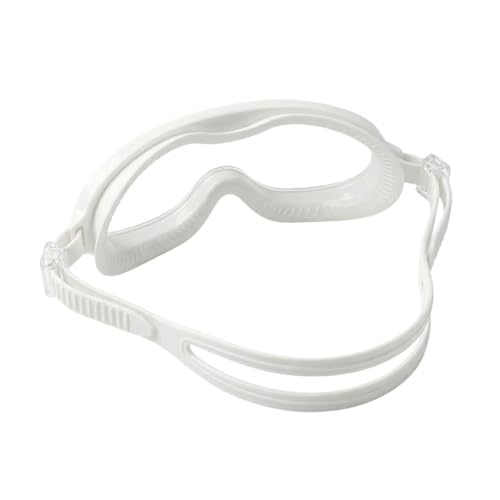 Image of BURNLAB Swimming Goggles for Kids, Clear Vision Pool Goggles for Boys & Girls, Easy Adjustable Strap (white)