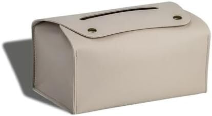 Boîte à mouchoirs en cuir pour table de cuisine, salon et salle à manger chaleureuse