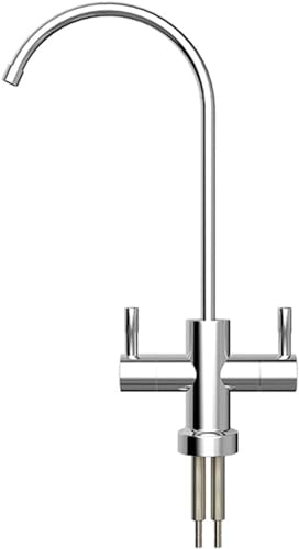 Évier de cuisine osmose inversée au design élégant brossé pour une eau pure