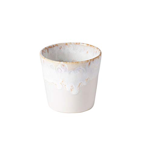 Costa Nova, Grespresso Kollektion, Steinzeug Geschirr, Lungo-Becher, weiß, 0.21 L, 6 teilig