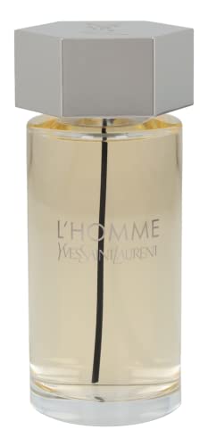 Yves Saint Laurent L'homme Eau de Toilette Spray for Men, 6.7 Ounce, Multicolor