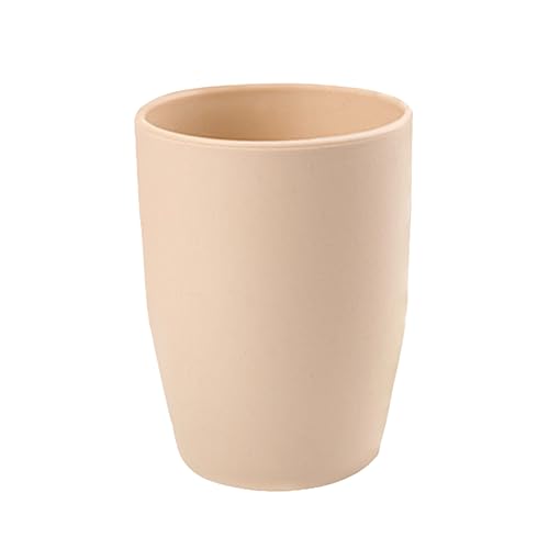 CIYODO Thickened Round Mouthwash Cup 201-300ml Unbreakable Plastic Cup for Tooth Bath Rinse Coffee Water Milk Juice Tea