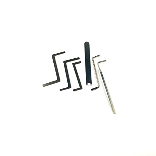 TPM Go Lock Pick Tensioner Locksmith Crowbar Set including 1pcs Car Pick Tension Tool Push Rod Kit for Opening (12PCS) - Image 4