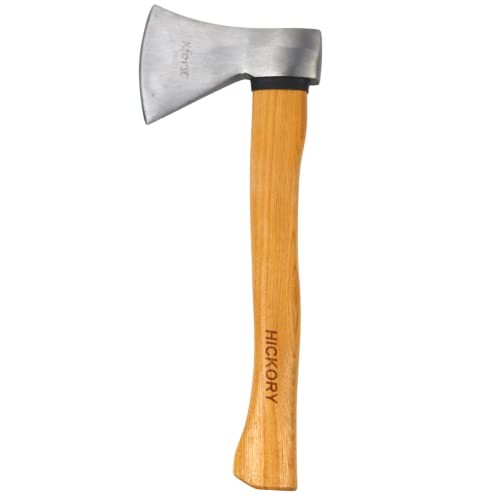 Accetta Piccola AMIG - Leggera Da 500g, Lama Acciaio Carbonio, Manico Ergonomico In Gomma Antiscivolo - Ideale Per Giardinaggio E Campeggio - Foto 12