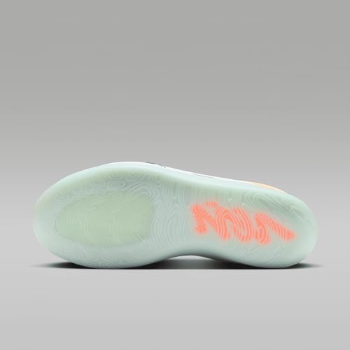 Nike Zion 4 Basketball Shoes (FB1802-800, Peach Cream/Black/White/Total Orange)2