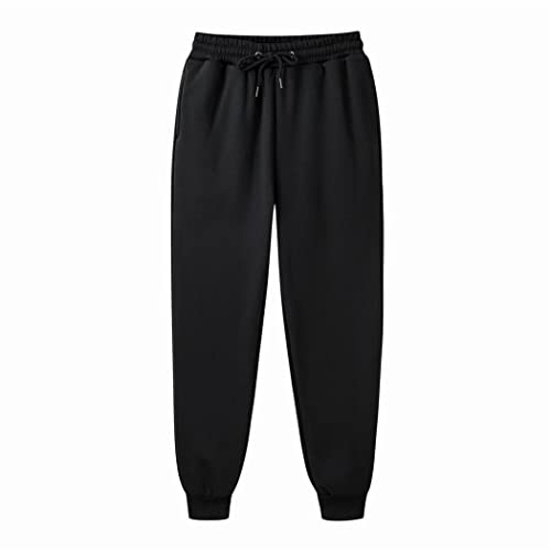Pantalon de jogging pour homme en coton gris fini les vêtements de sport inconfortables