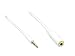 Produktbild Klinkenverlängerung 3,5mm, Stecker an Buchse (4polig), weiß, 1m, Good Connections®