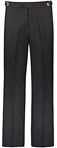 Rgm Men's Tuxedo Pants Side Satin Stripe - Pleated Or Flat Front 28W X 32L #TOP22
