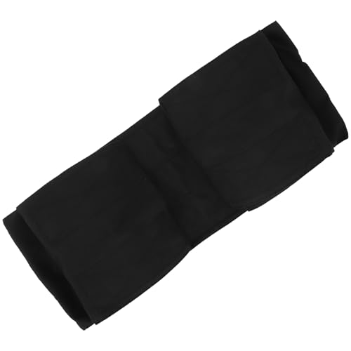 Healvian Adjustable Leg Safety Strap for Wheelchairs, Black Thin Fixed Band for Elderly, Calf Support Patient Accessory for Adult Mobility Aids