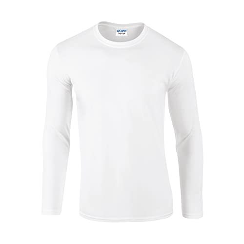 T-Shirt à Manches Longues Gildan Softstyle Adultes Mixte en Coton Léger