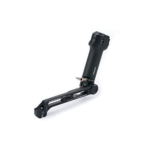 TILTA Lightweight Rear Operating Control Handle for DJI RS4, RS4 Pro, RS2 and RS3 Pro Gimbal with Cold Shoe Receiver TGA-LRH