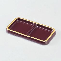 Plato de resina termoset 19.5 x 10.5 x 1.7 cm miniatura 1