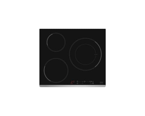 BRANDT table de cuisson induction 3 foyers BPI1639KX - vue 5