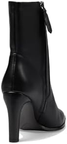 Franco Sarto Womens Appia Pointed Toe Dress Bootie Black Leather 8.5 M | Image 4