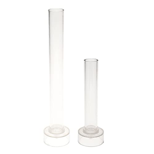 Stampo rotondo per candele a forma di chiesa, per realizzare candele fai da te, set di 2